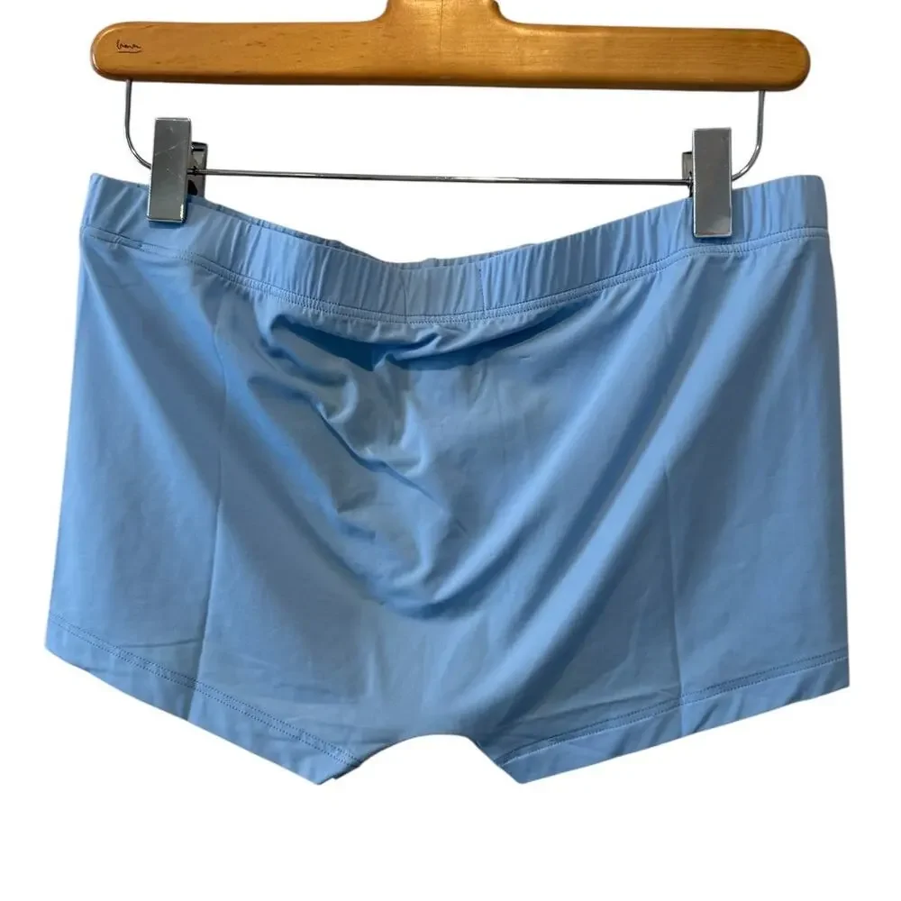 Hanro Micro Touch Boxer Briefs Placid Blue L